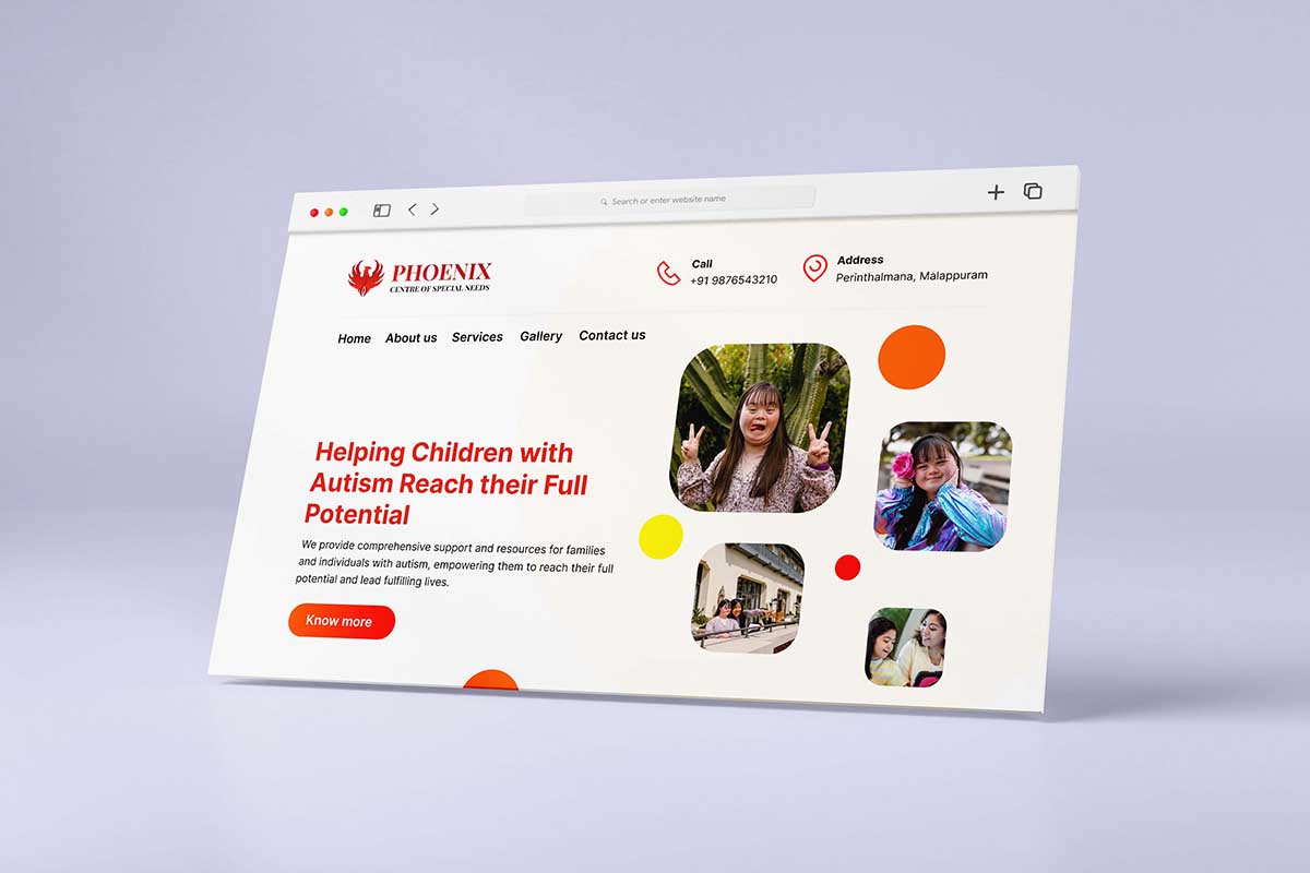 Web development project by Kraftloop — web design agency Bengaluru